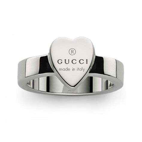 gucci jeart ring|Gucci trademark heart ring.